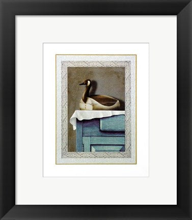 Framed Art Home in the Country III by Tom Wood 11 3/4 x 9 1/2