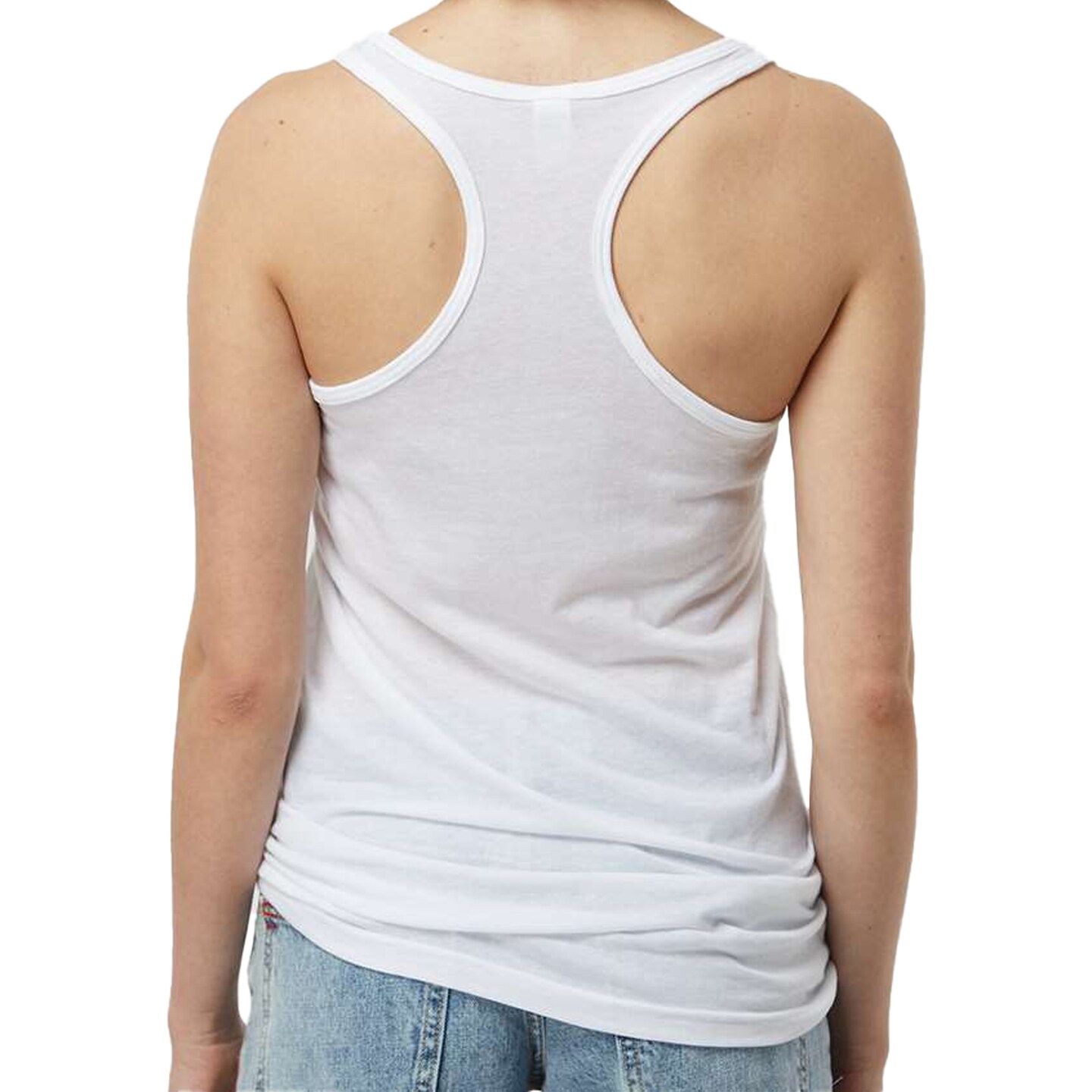Tultex Women’s Poly-Rich Racerback Tank Top, Lightweight Sleeveless Blanks for DIY Crafting