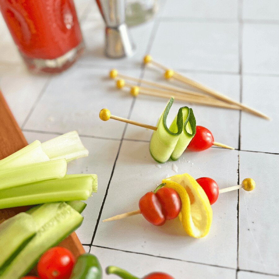 Gold Cocktail Picks Pack of 25