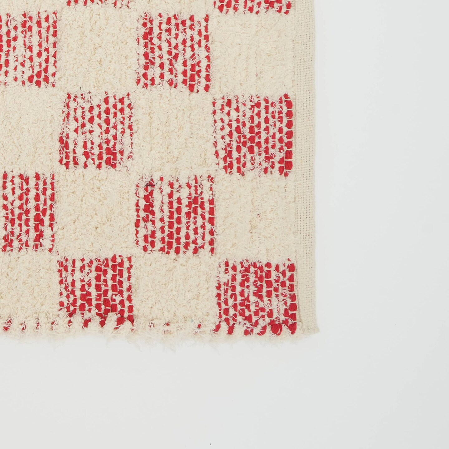 36&#x22; x 24&#x22; Fringed Cotton-Blend Scatter Rug &#x2013; Soft, Durable Accent Mat with Handmade Look