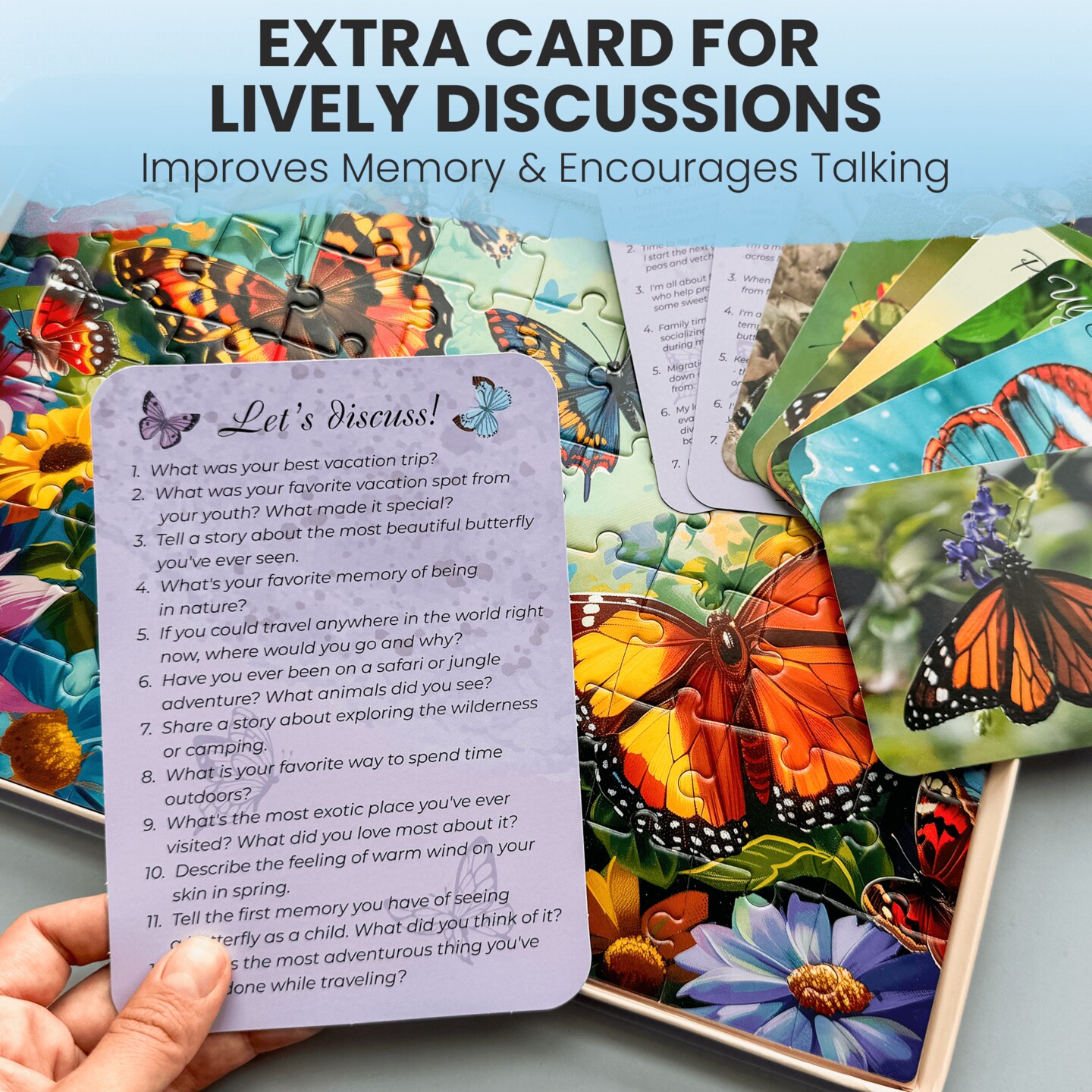 60 Pcs Dementia Puzzles for Elderly | Gems of Nature