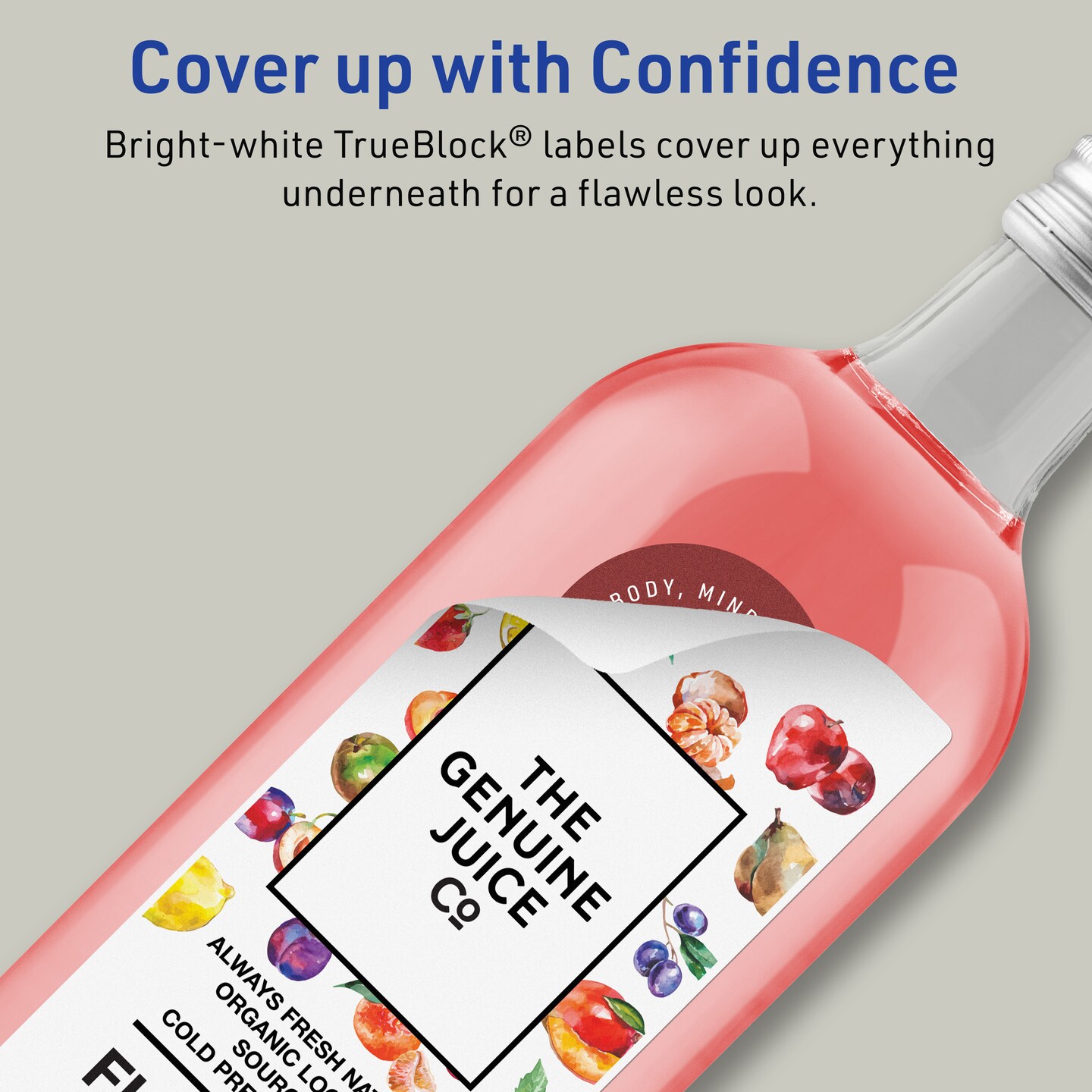 Avery TrueBlock Matte White Paper Labels,  3-1/4&#x22; x 8-3/8&#x22; Rectangle