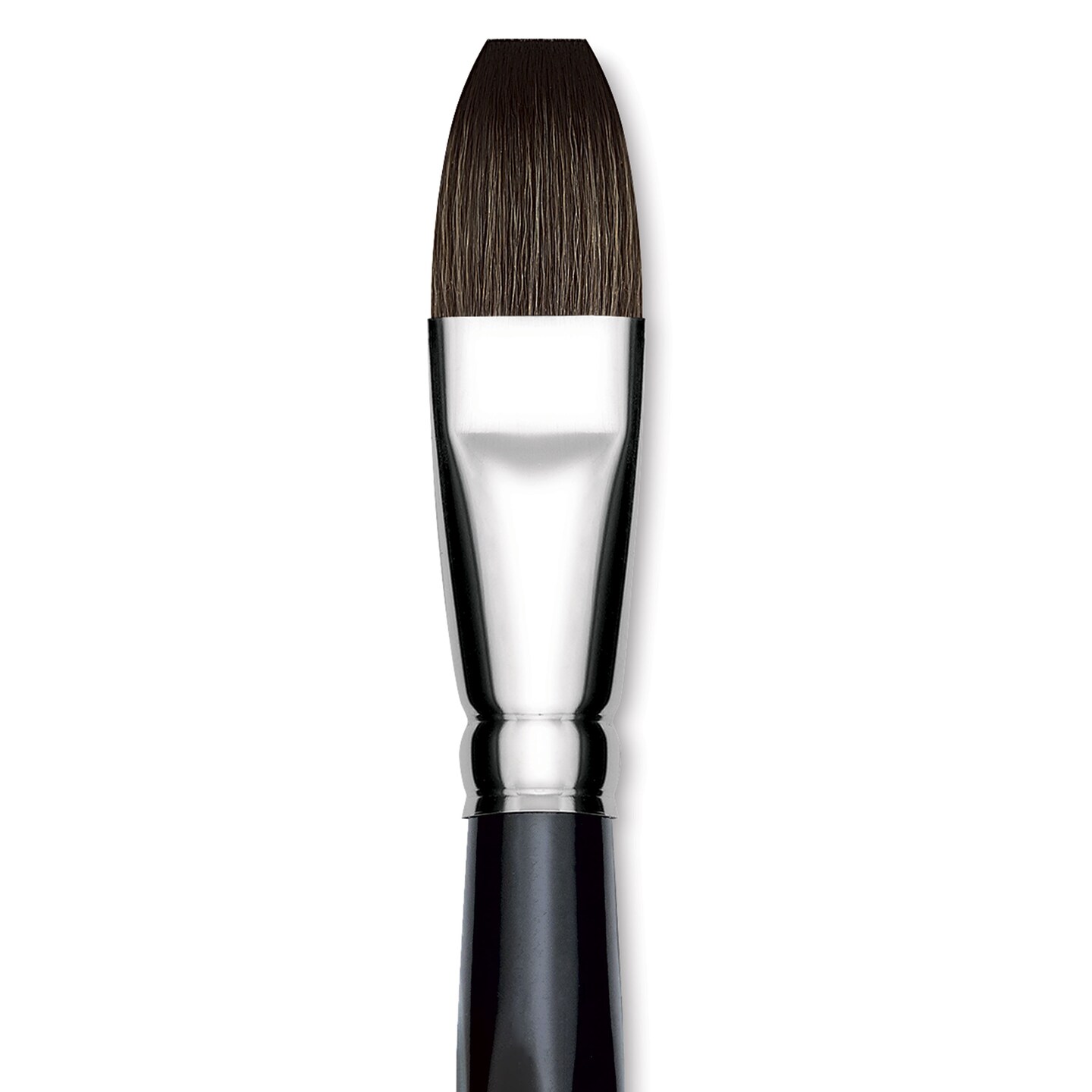 Da Vinci Casaneo Synthetic Squirrel Watercolor Brush - Flat, Size 20, Short Handle, Synthetic