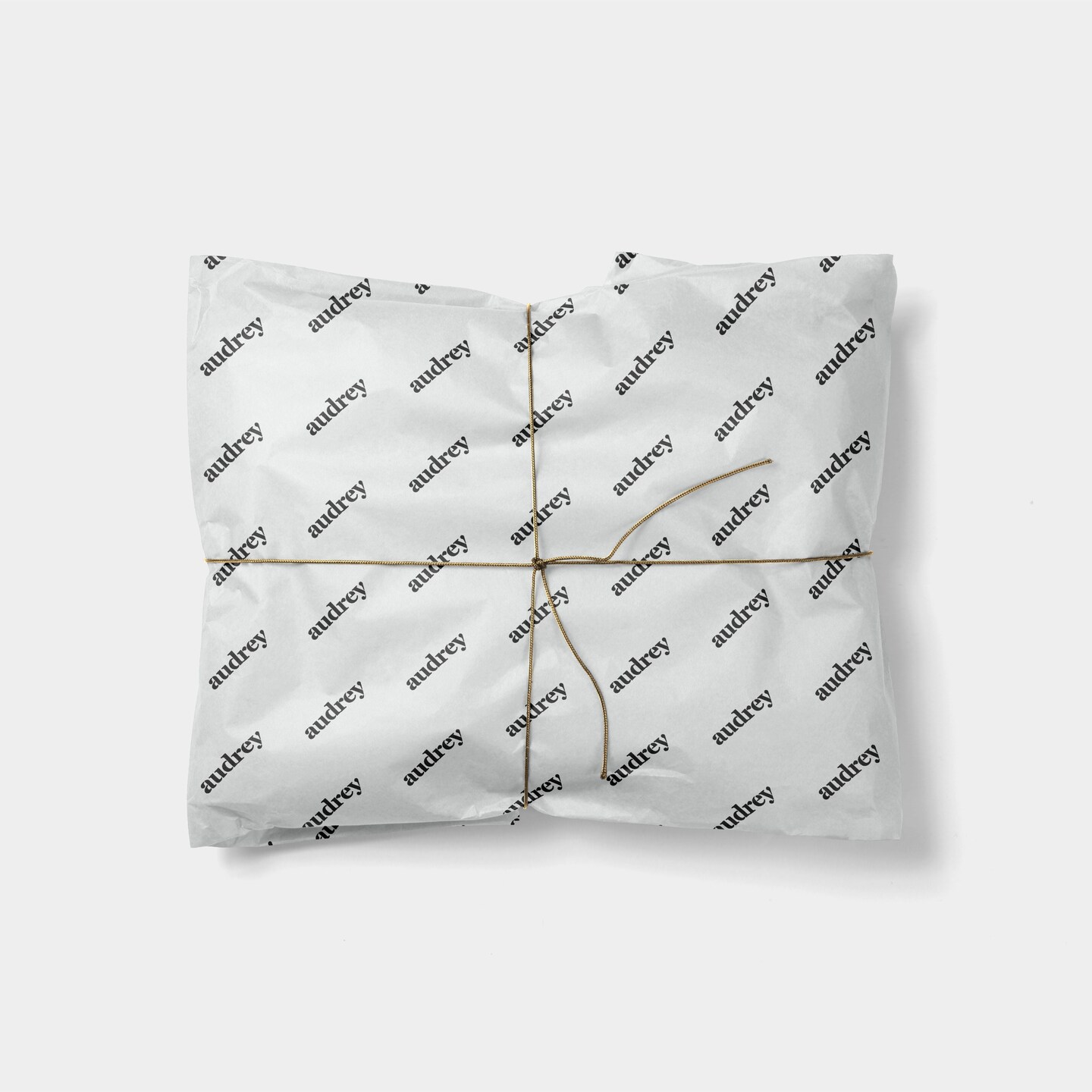 Custom Name Stencil Gift Wrap