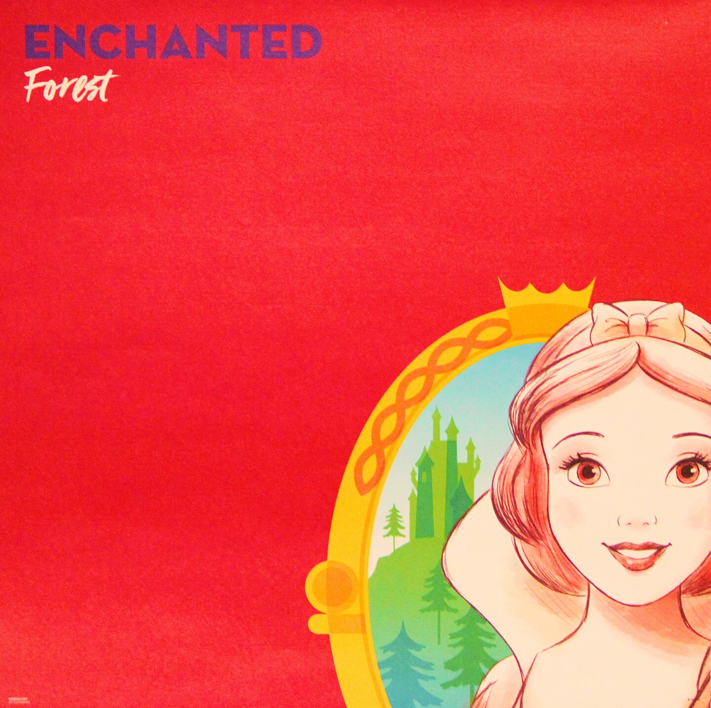 Disney Princess Snow White 12x12 Scrapbook Paper