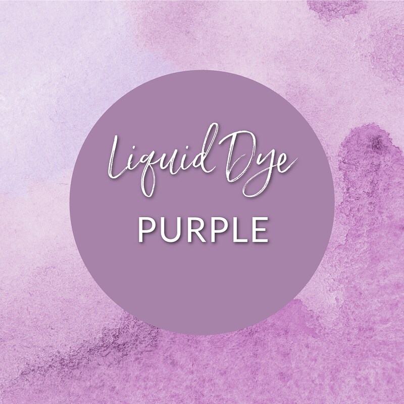 Purple - Liquid Dye for Candles &#x26; Resin