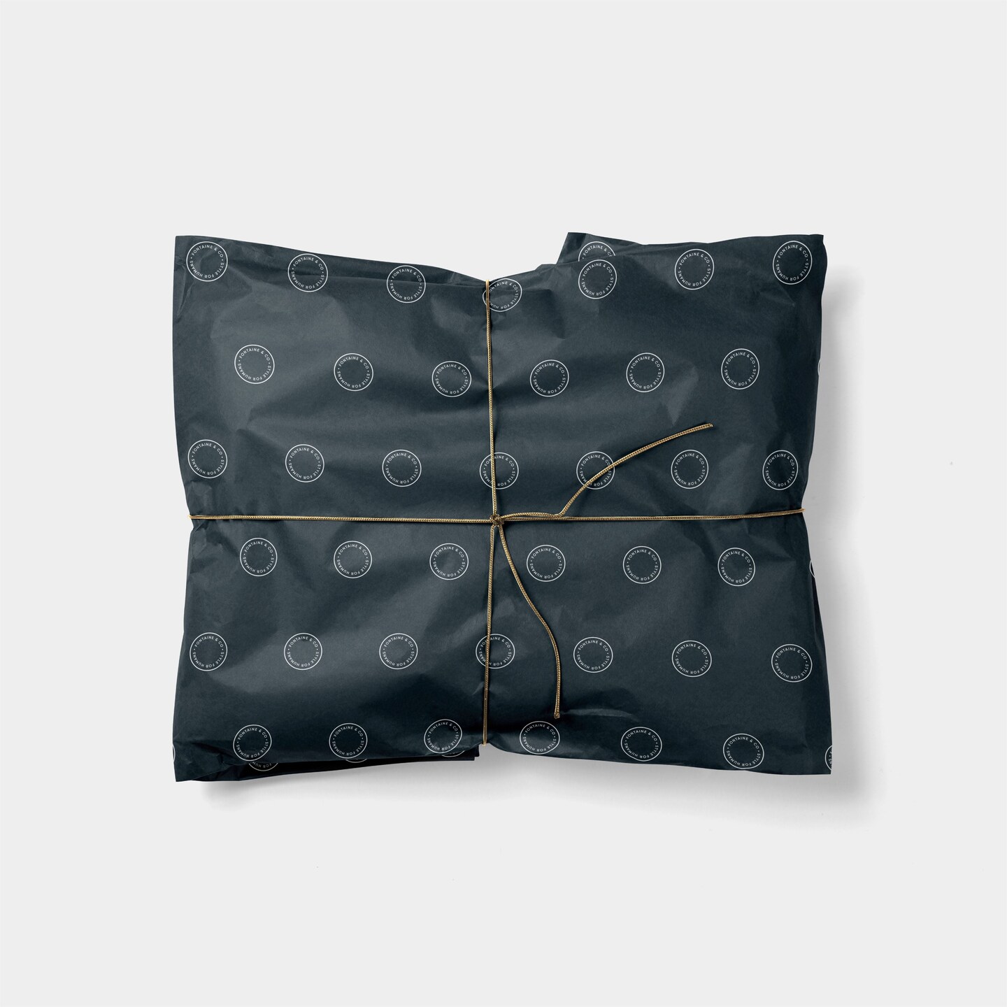 Custom Seal Business Gift Wrap