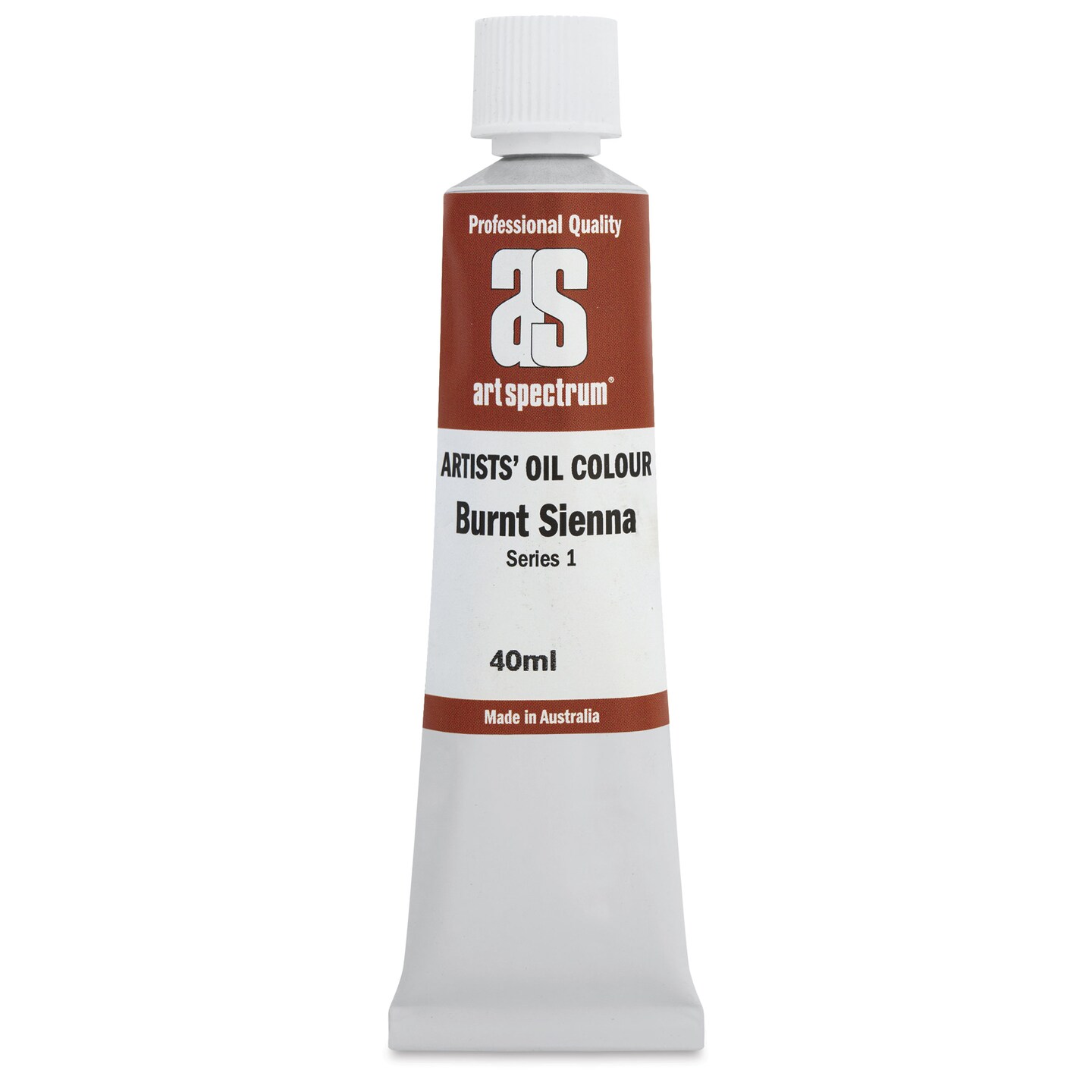 Art Spectrum Artists&#x27; Oil Paint - Burnt Sienna, 40 ml