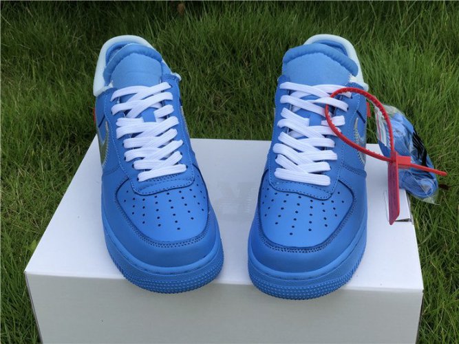 Nike Air Force 1 Low Off-White MCA University Blue | MakerPlace by