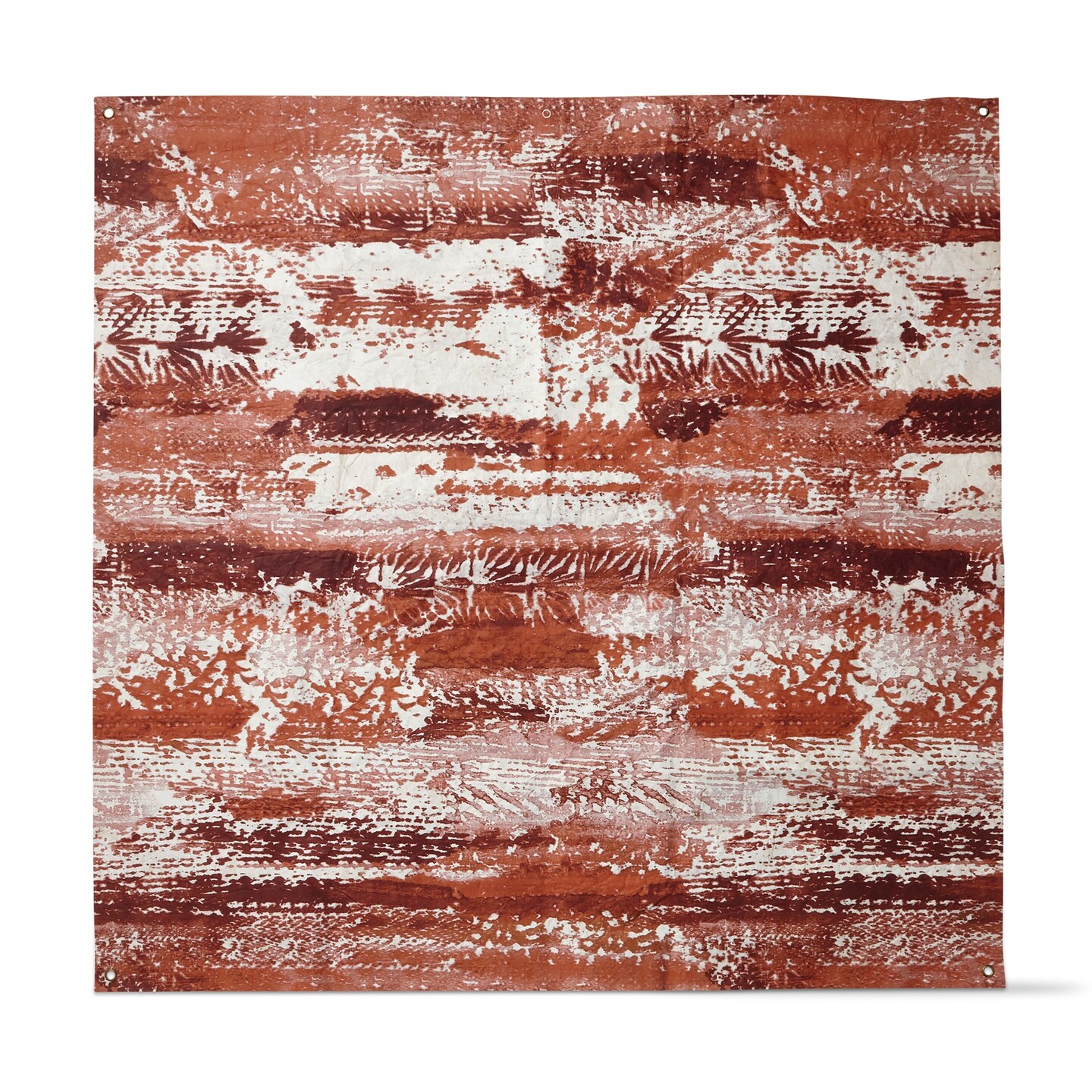 Earth Terracotta Wall Art Sign Panels - Burnt Sienna Decorative Wall Art, Easy Clean, 48" x 48"