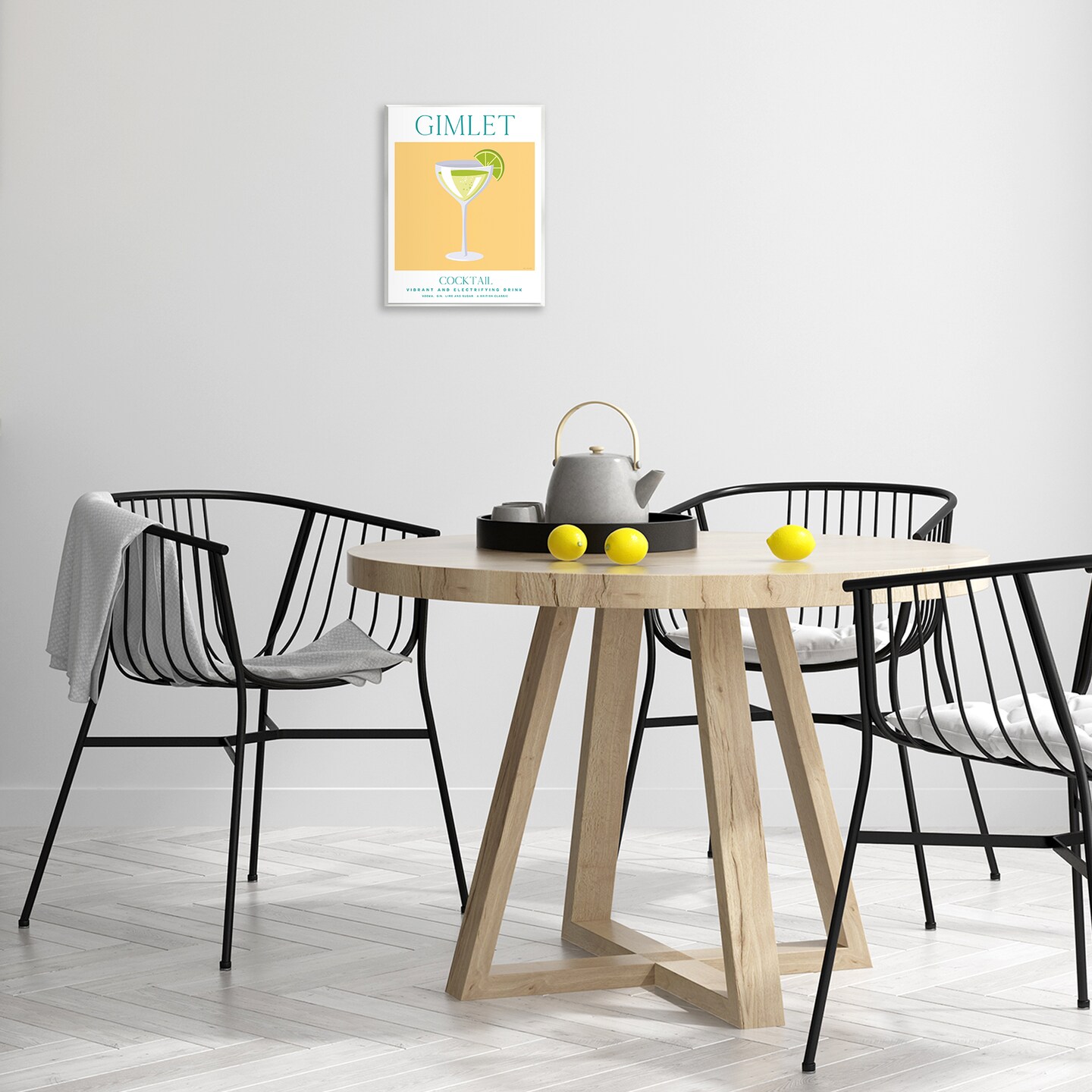 Stupell Industries British Classic Gimlet Cocktail Wall Plaque By Omar Escalante