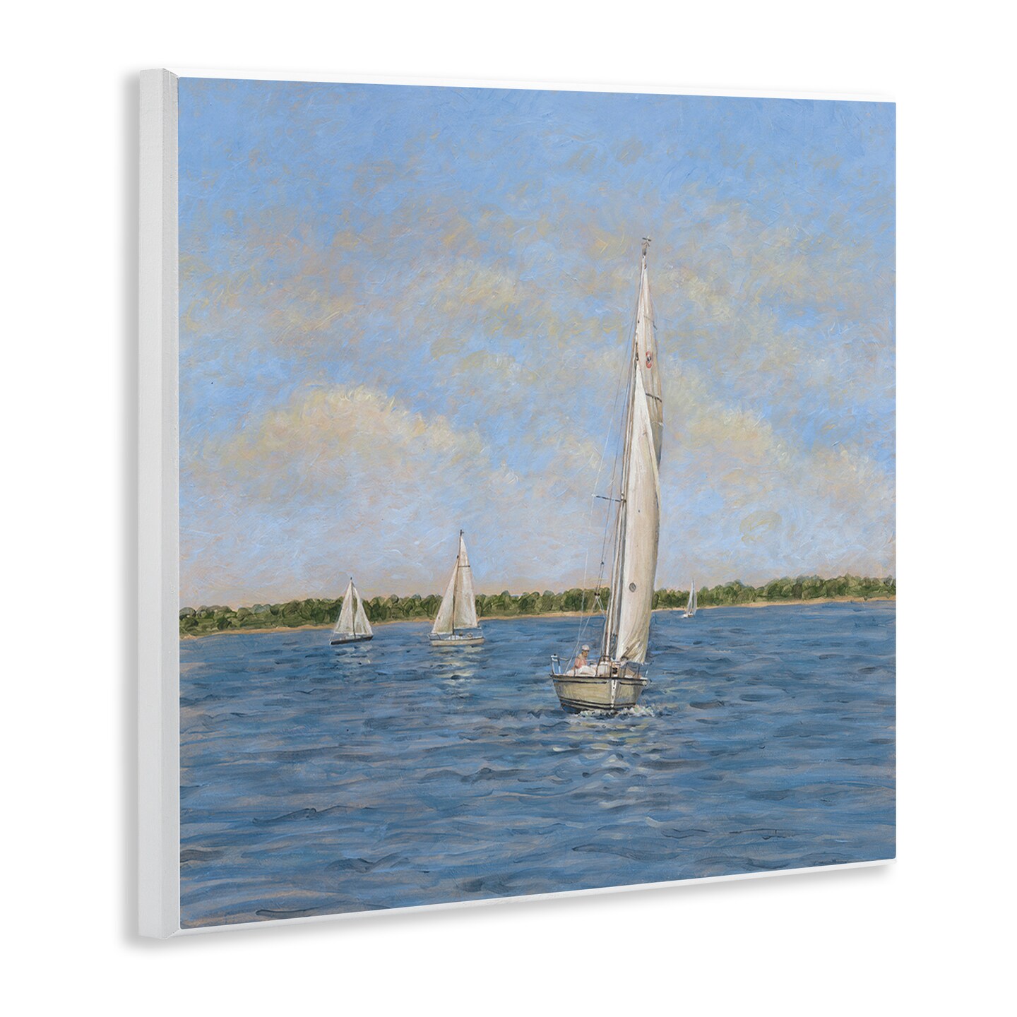 Stupell Industries Sailing Summer Waves Wall Plaque By Tim Coffey