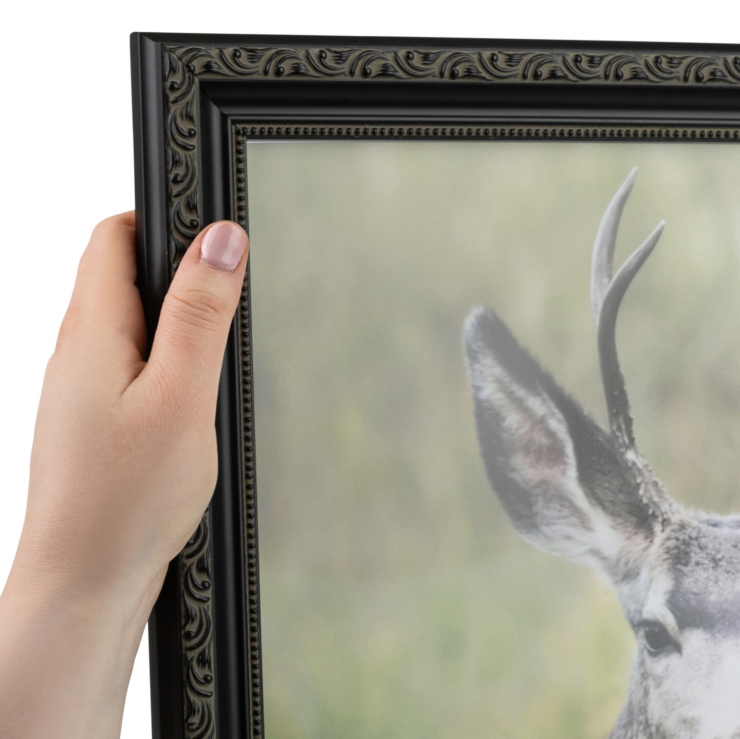 ArtToFrames 10x20 Inch Picture Frame, This 1.25 Inch Custom Wood Poster Frame is Available in Multiple Colors, Great for Your Art or Photos - Comes with Regular Glass and Corrugated Backing (A40GL)