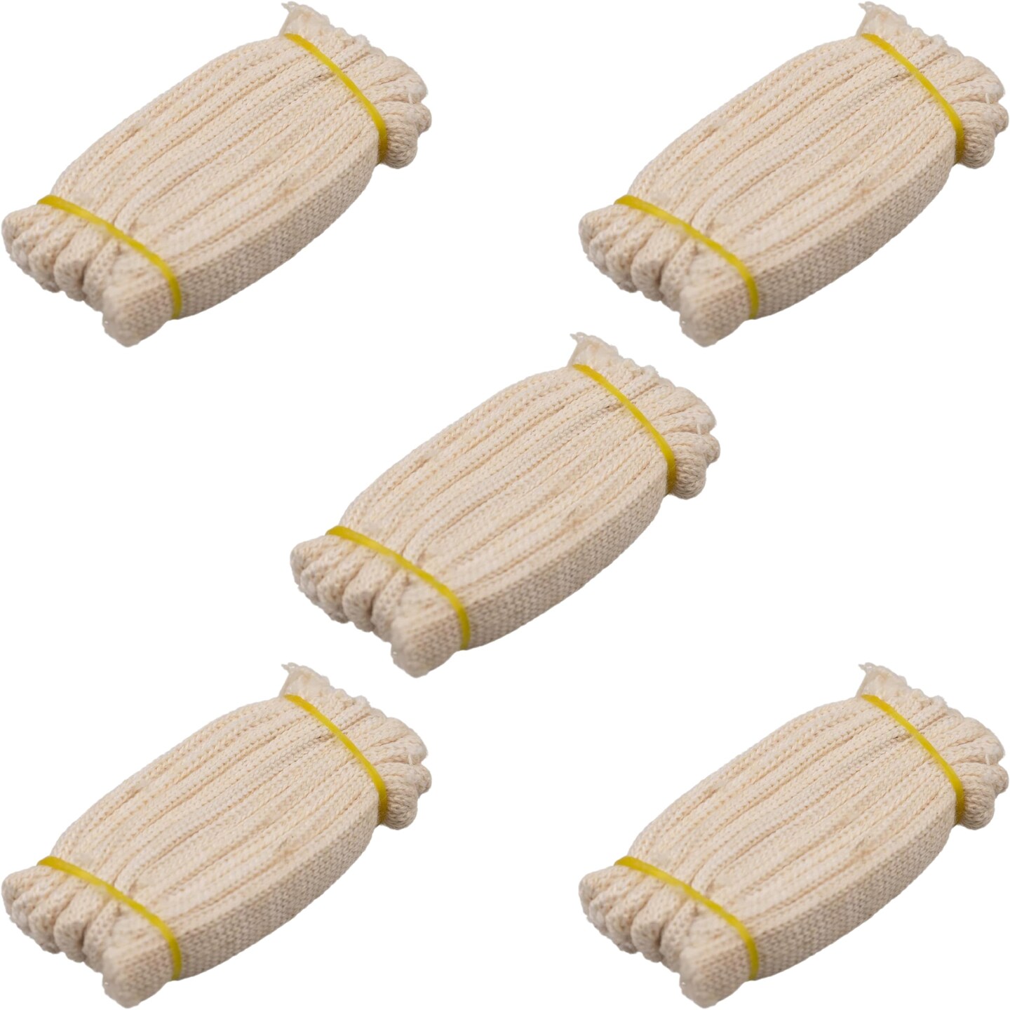 JewelrySupply 100 Count, Cotton Finger Guards, Cots, Fingertip Sleeve, Thumb Protector, Covers Fingers, Crafting, Jewelry Making, Handling Protection, Stretchable, Breathable Cotton with Elastic Blend