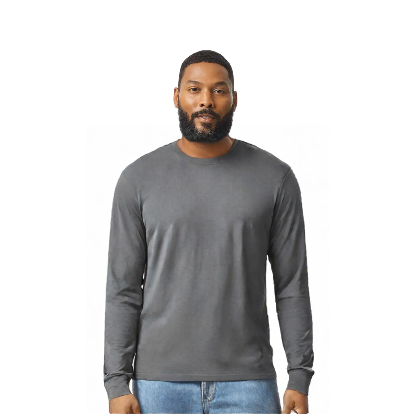 Gildan Performance Long Sleeve Crewneck T-Shirt for Workwear & Custom Printing Outdoor Use Tee
