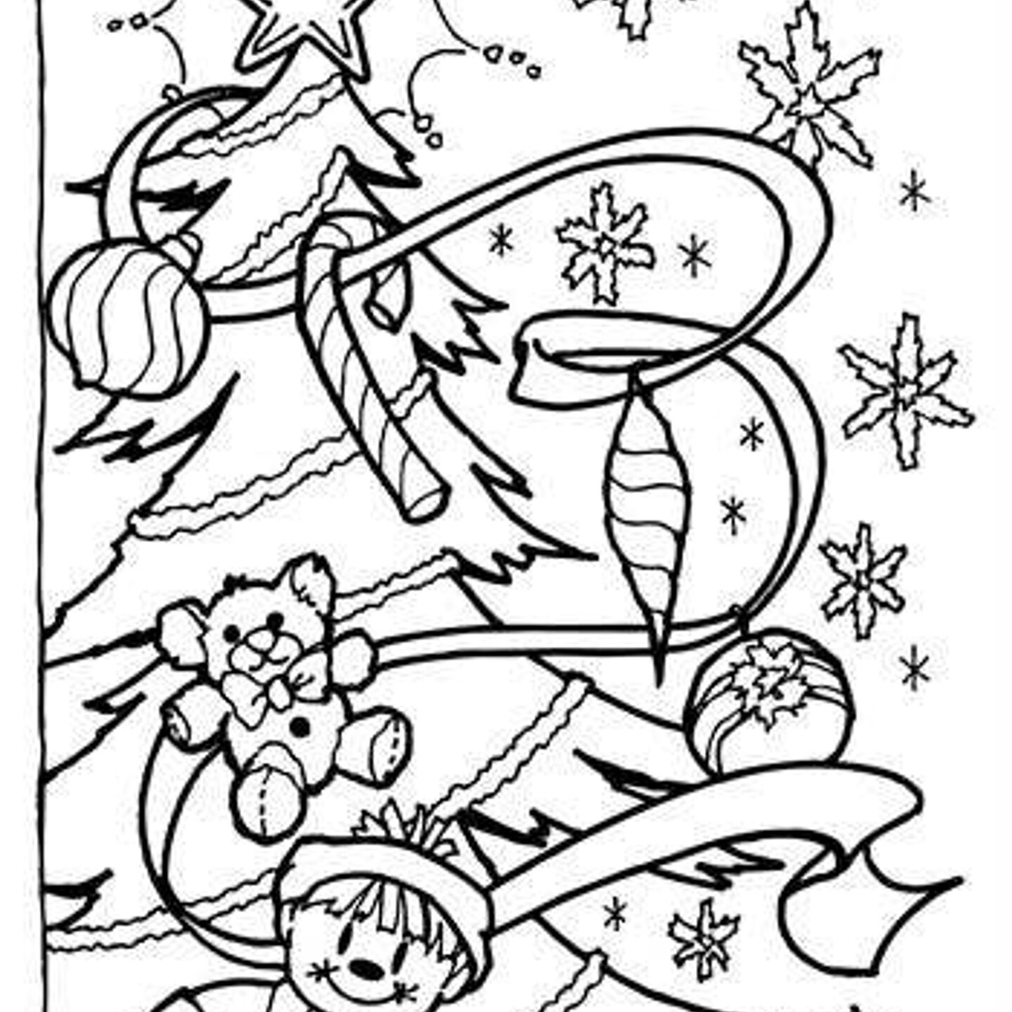 Edge Collections - 12" x 18" - Multicolor - Giant Christmas Coloring Book Inspired by Classic Poem - 1 Piece