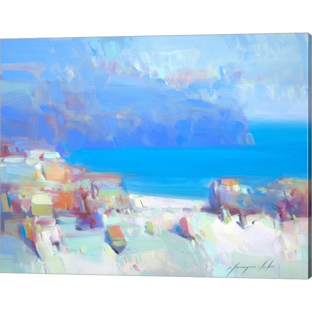 Pacific Coast by Vahe Yeremyan 20&#x22; x 16&#x22; Canvas Wall Art