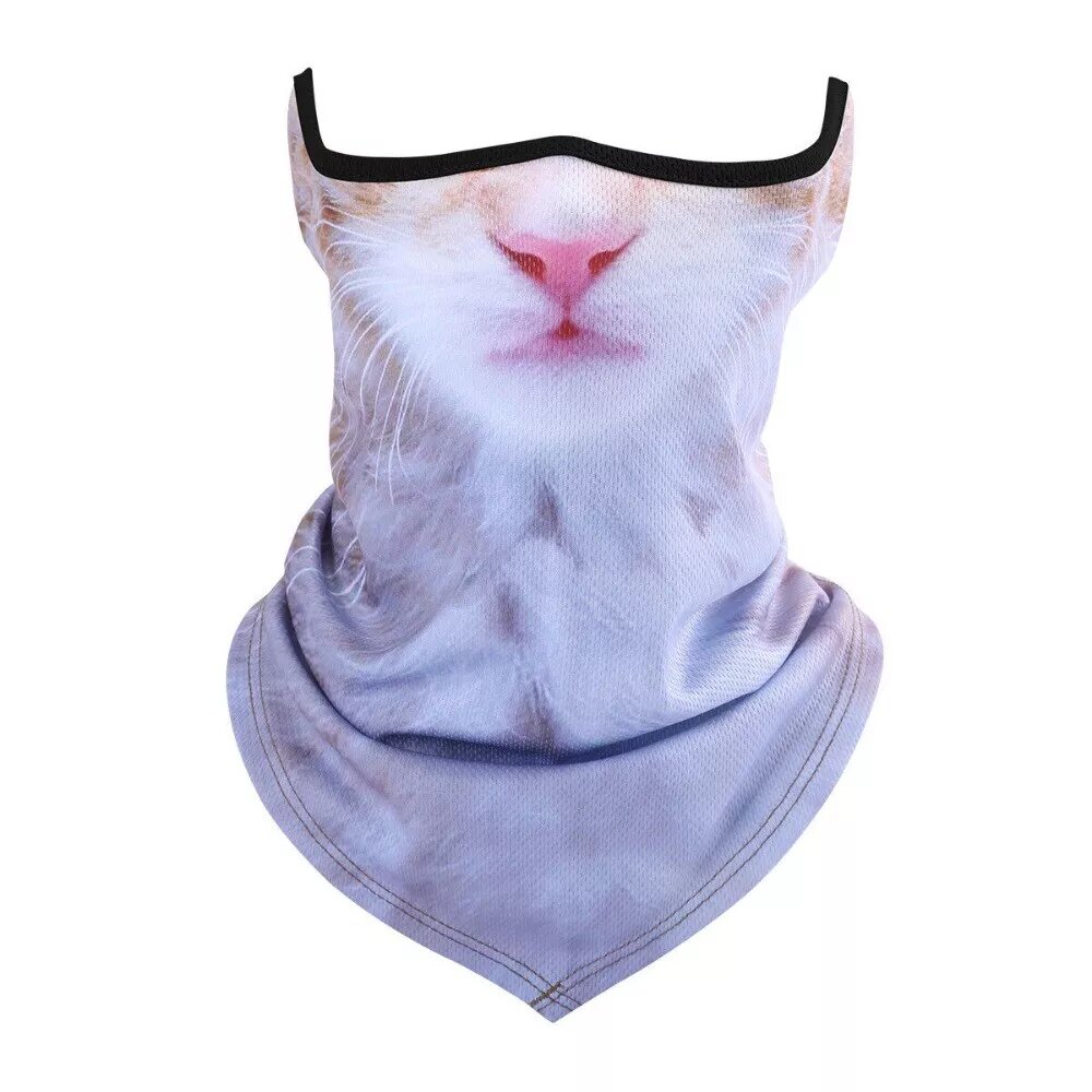 Kitcheniva 3D Animal Neck Gaiter Warmer Scarf for Ski Halloween Costume
