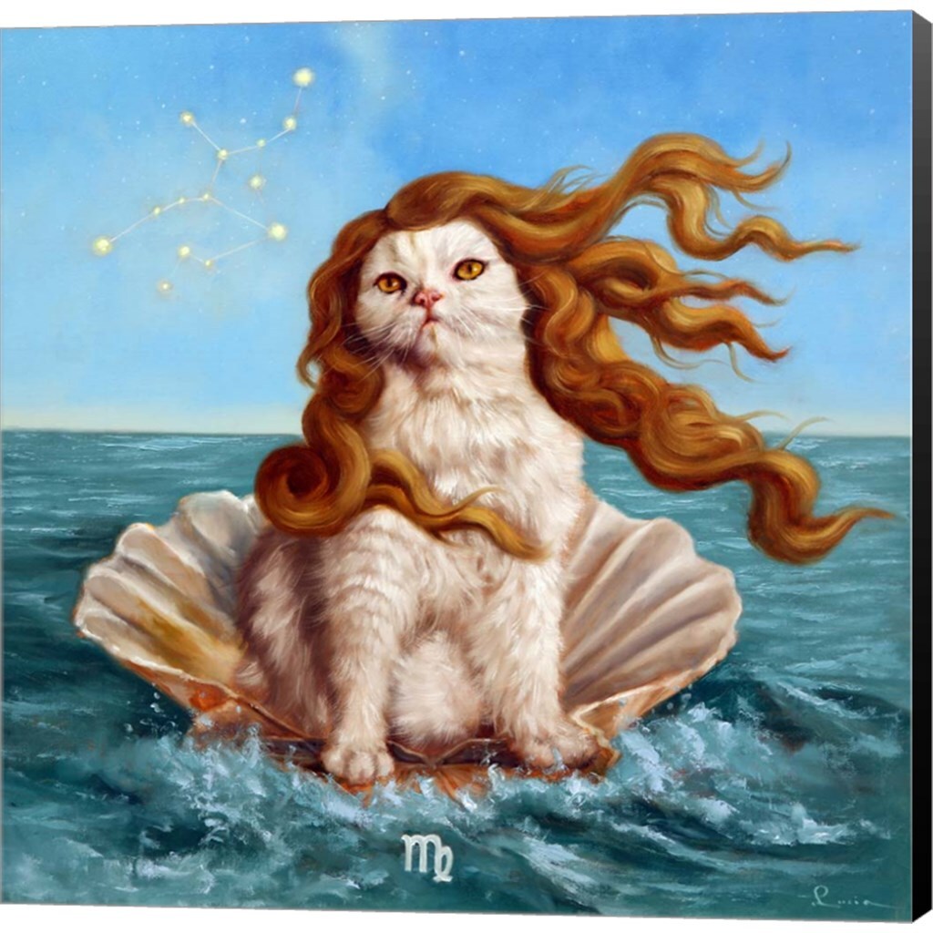 Virgo by Lucia Heffernan 12&#x22; x 12&#x22; Canvas Wall Art