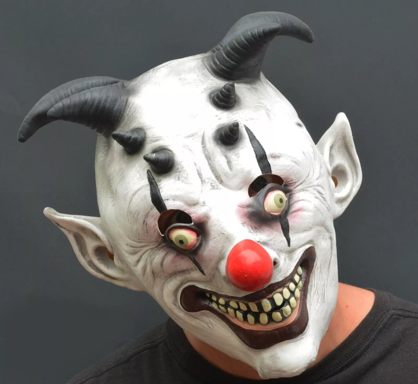 Kitcheniva Scary Halloween Clown Mask Evil Easy Costume