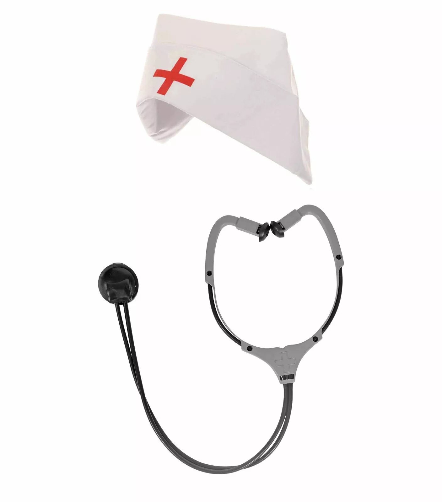 Kitcheniva Nurse Cap &#x26; Stethoscope Hat Halloween Prop