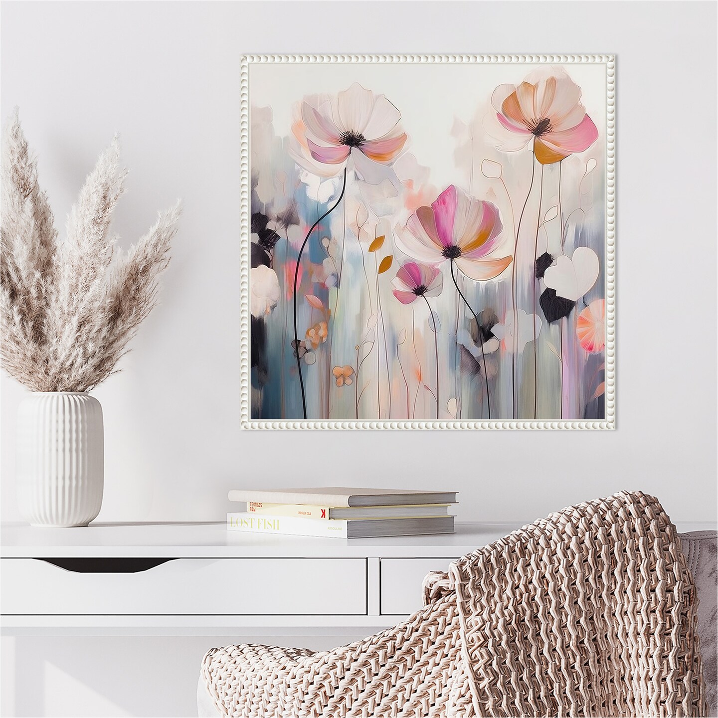 Spring Fling Flowers IV by Irena Orlov Framed Canvas Wall Art