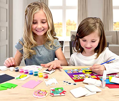 DIY Mini Tile Fridge Magnet Arts and Crafts Kit Gifts for Kids Girls Boys Ages 8 9 10 11 12 13 Teen Years and Up
