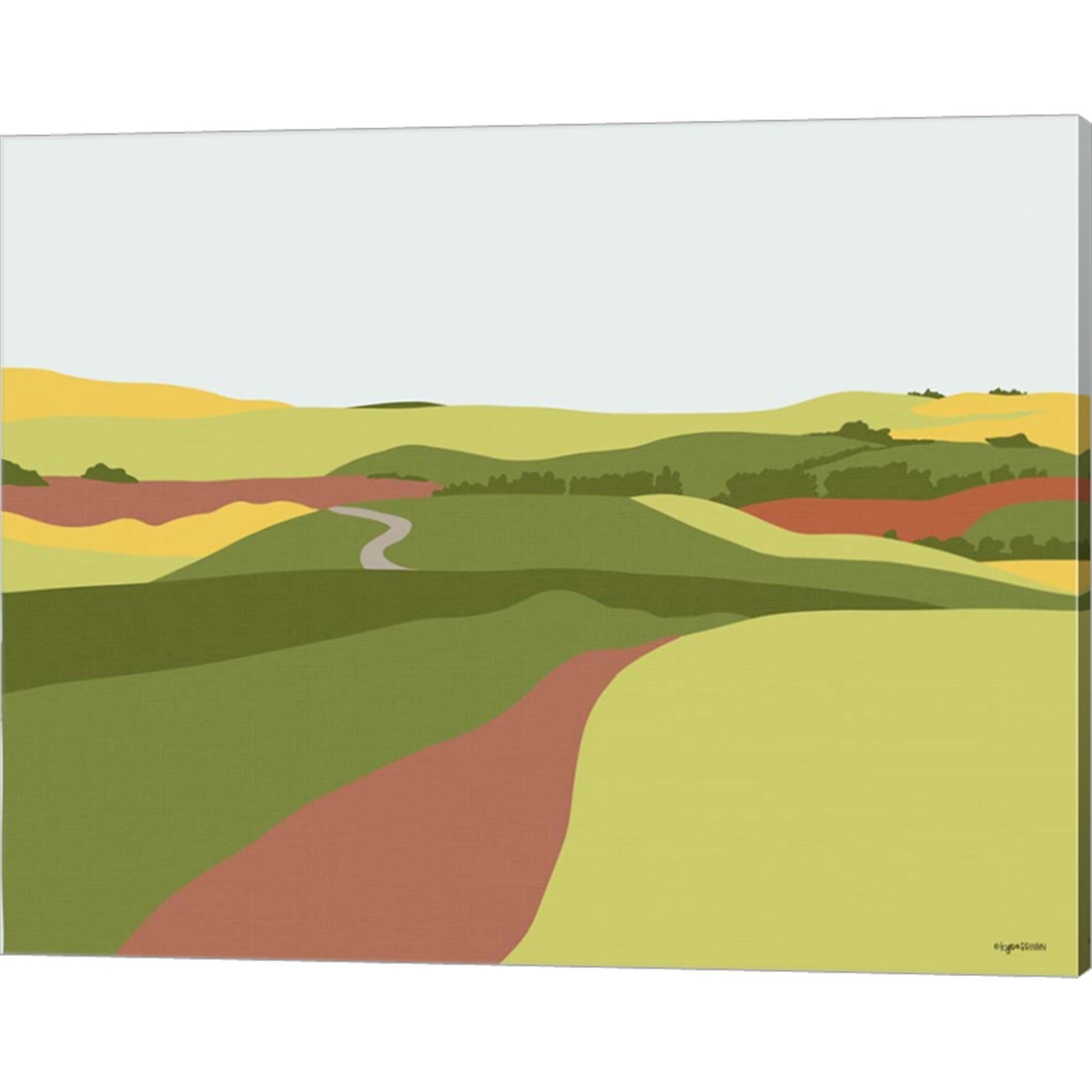 Field I by Kyra Brown 20&#x22; x 16&#x22; Canvas Wall Art