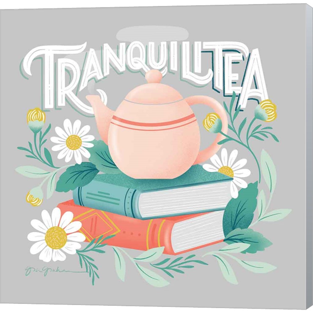 Tea Time I by Gia Graham 12&#x22; x 12&#x22; Canvas Wall Art