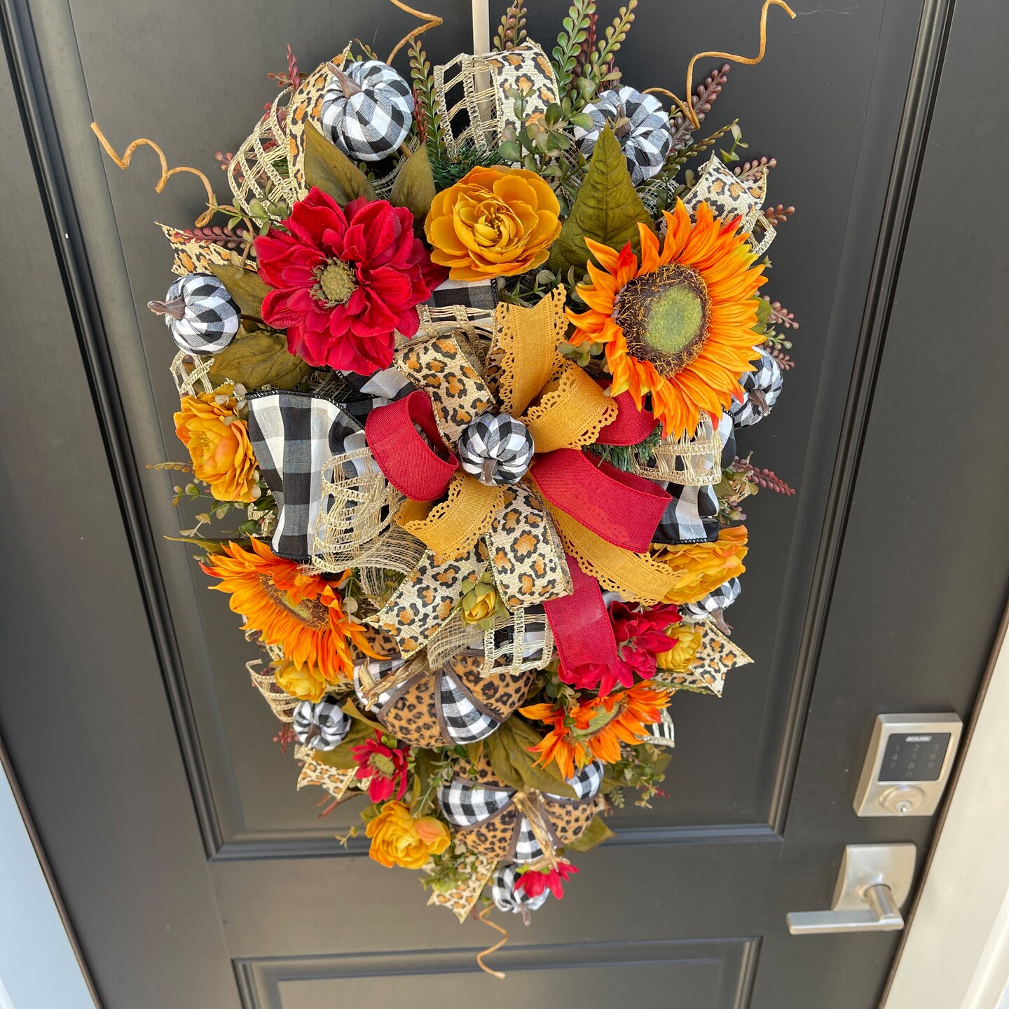 Leopard Print Fall buy Wreath