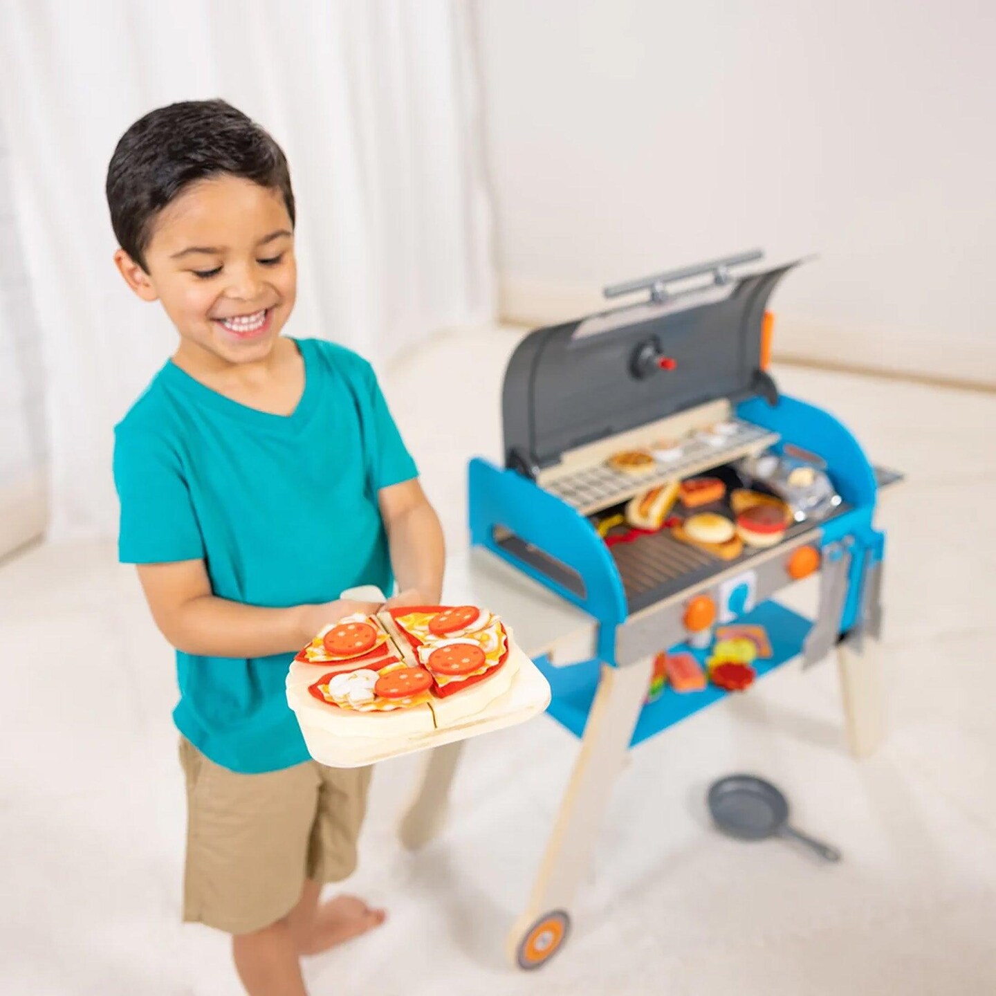 Deluxe Grill &#x26; Pizza Oven Playset