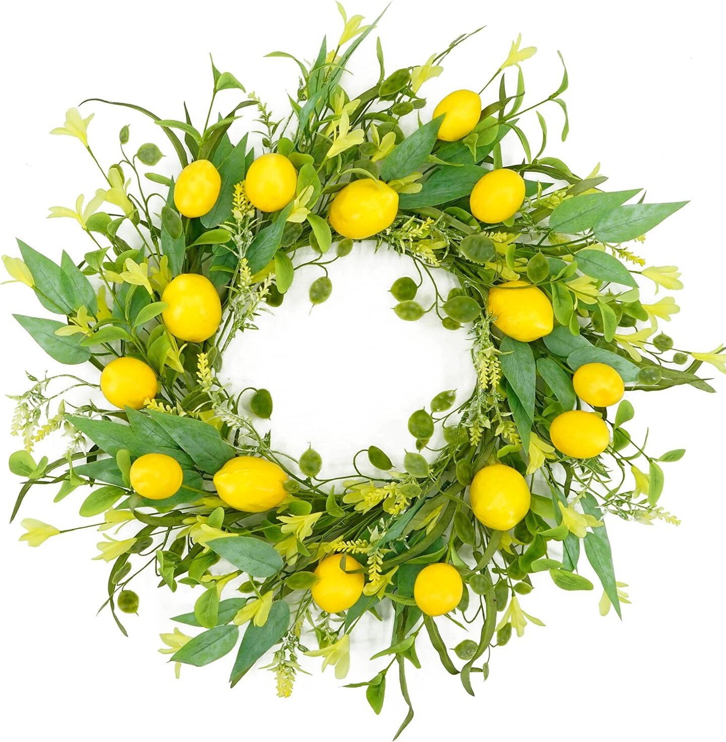 Lively Lemon Eucalyptus Wreath: A Touch of Spring for Your Home