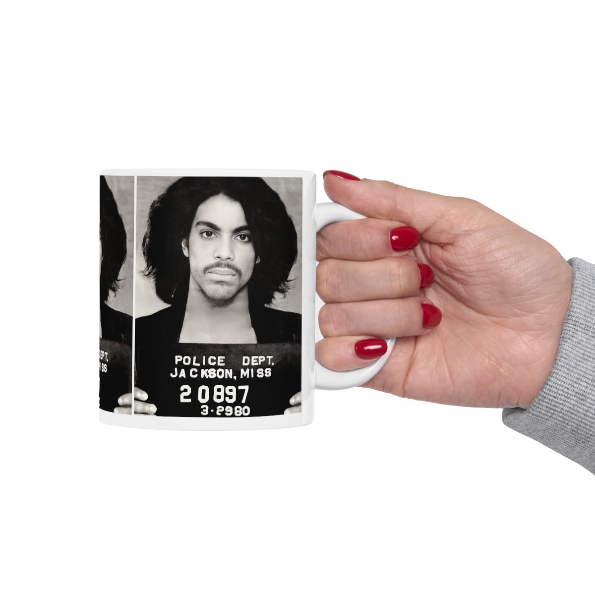 Prince Wall Pop Art - Mug Shot 3-29-1980 10 x popular 7