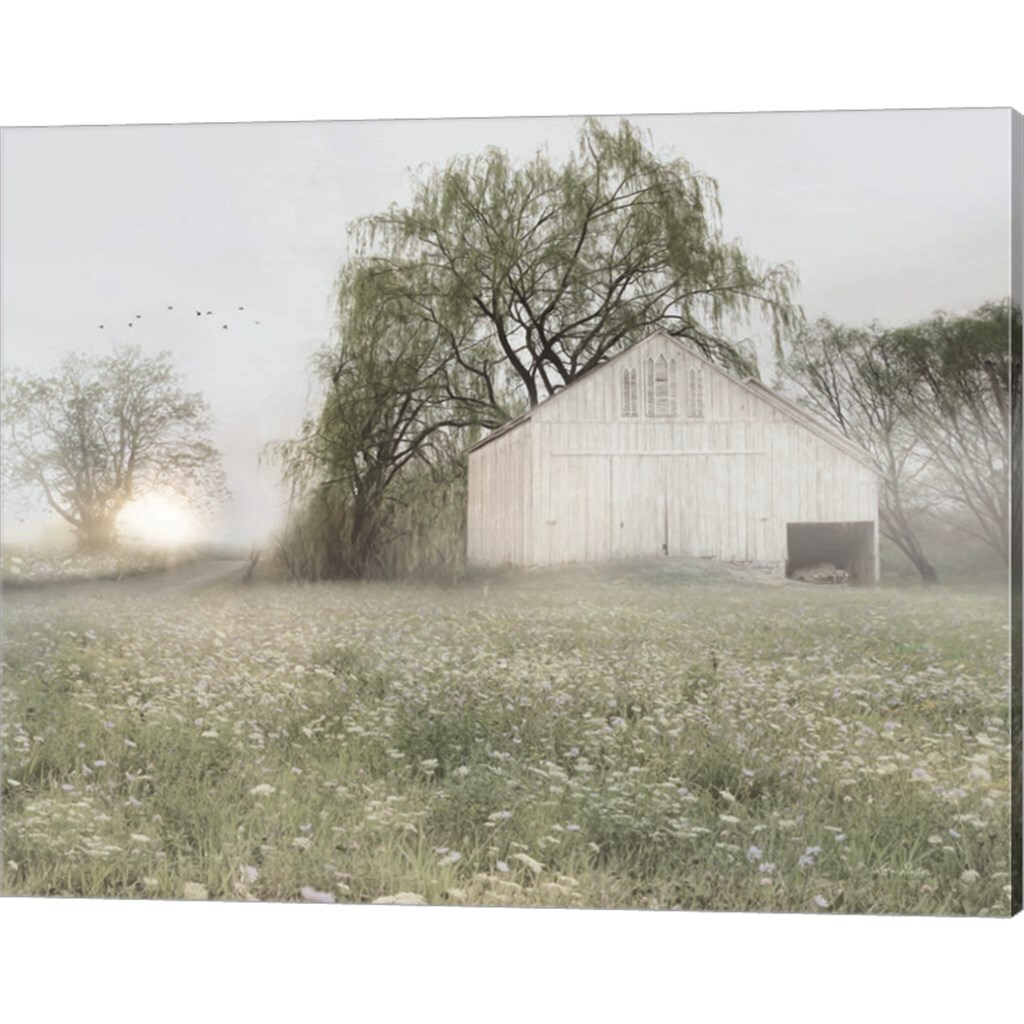 Green Country Morning by Lori Deiter 20" x 16" Canvas Wall Art
