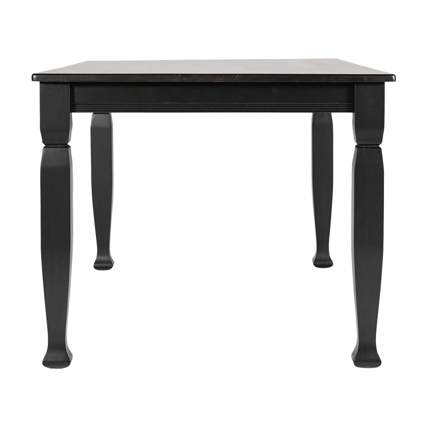Merrick Lane Finnley Wooden Dining Table with Sculpted Legs