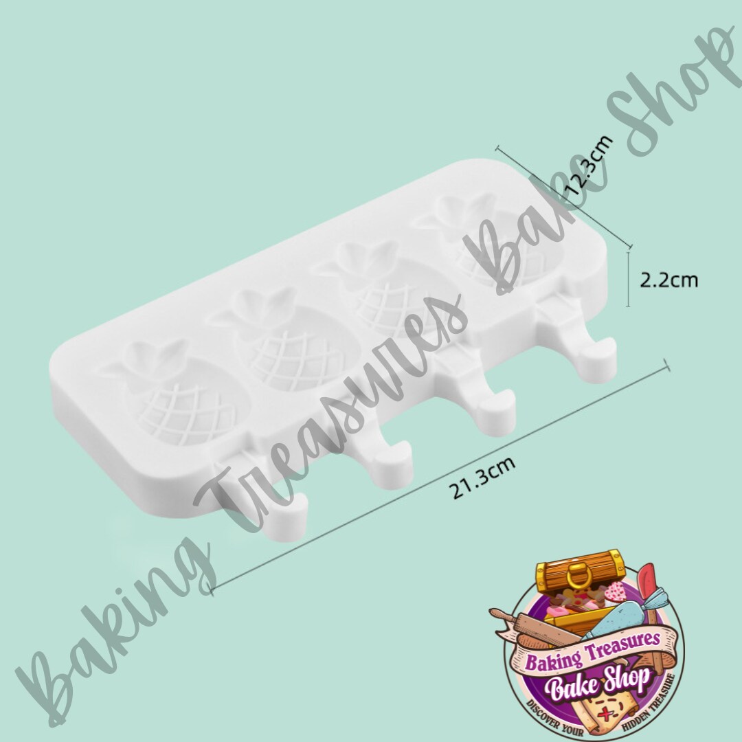 Pineapple Cakecsicles/Popsicles Mold