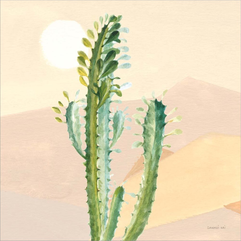 Desert Greenhouse II by Danhui Nai 12&#x22; x 12&#x22; Canvas Wall Art