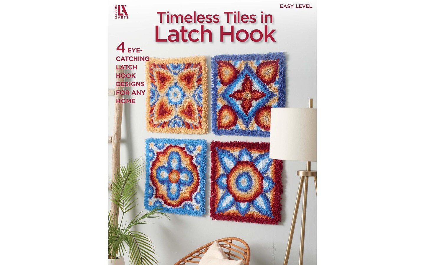 Leisure Arts Timeless Tiles In Latch Hook Bk