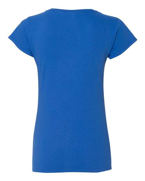 Gildan&#xAE; Softstyle Ladies Fit V-Neck T-Shirt