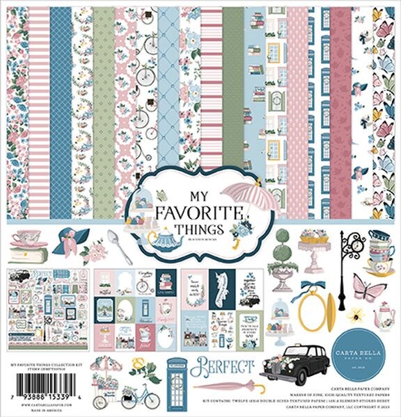 Carta Bella My Favorite Things Collection Kit