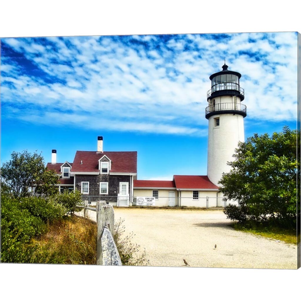 Cape Cod Light by Tammy Wetzel 20&#x22; x 16&#x22; Canvas Wall Art