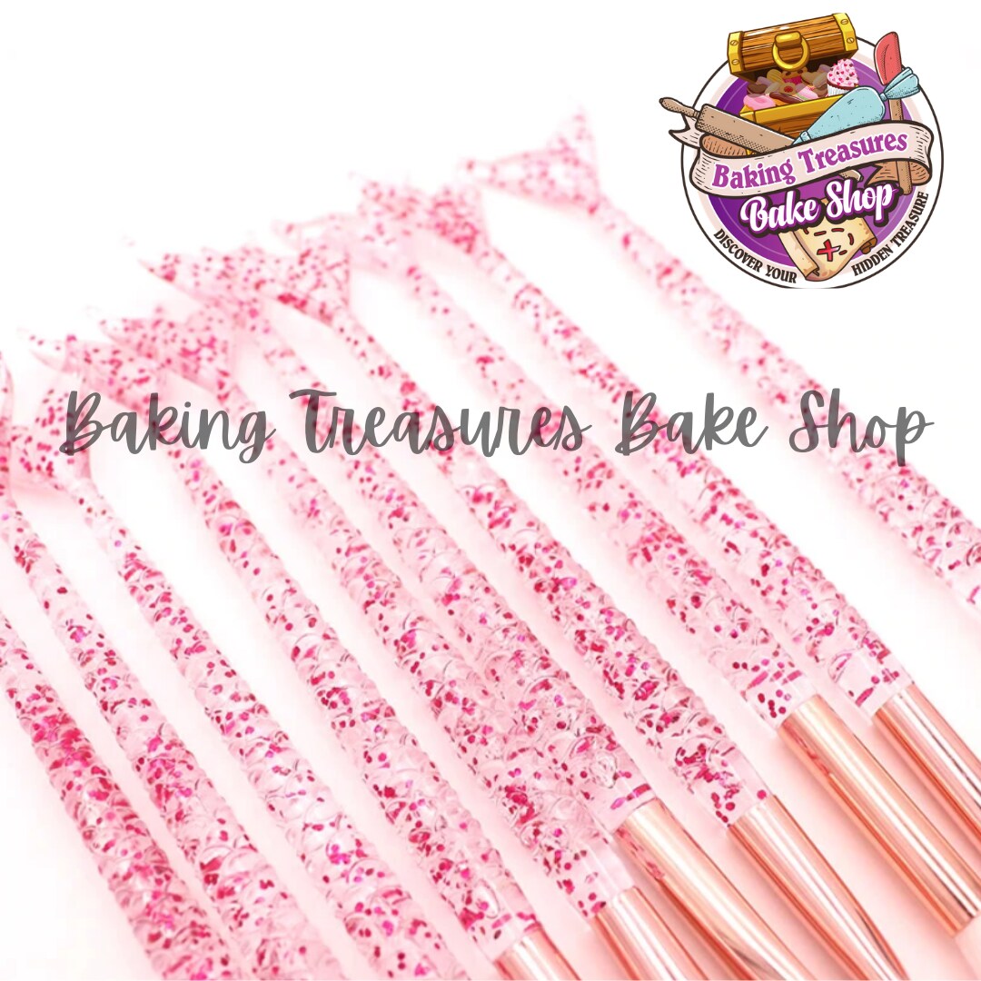 Pink Mermaid Makeup Brush 10 pcs