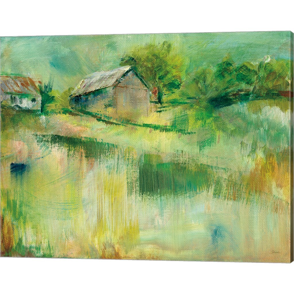 September Barns by Sue Schlabach 20&#x22; x 16&#x22; Canvas Wall Art