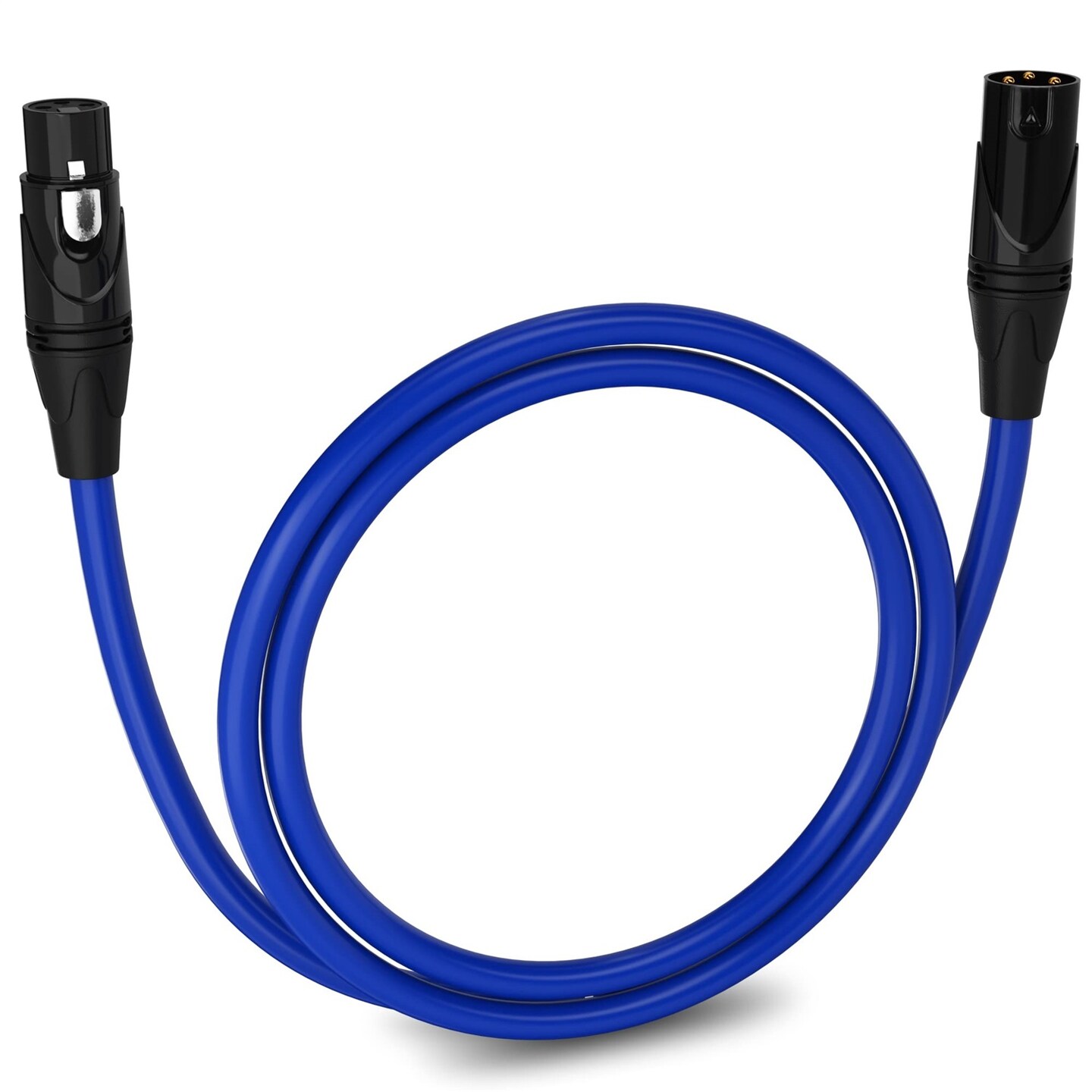 LyxPro 3 ft Balanced XLR Cable, Male to Female, 3 Pin Microphone Cable ...