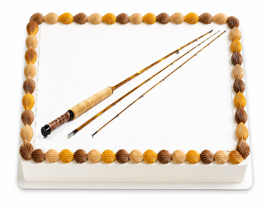 edible fishing pole decorations Ephlyn 6Pcs Mini Fish Decoration Little Fisherman Pole Picks Fishing Party Fishing Cake Topper Fishing Themed Party Supplies for Birthday Party Decoration Supplies : Toys & Games Decorate your Cake with this Ice Fishing Hobby themed Edible Cake Topper Image featuring Fish 28"L Fishing Pole Black/Brown/White Mm9027