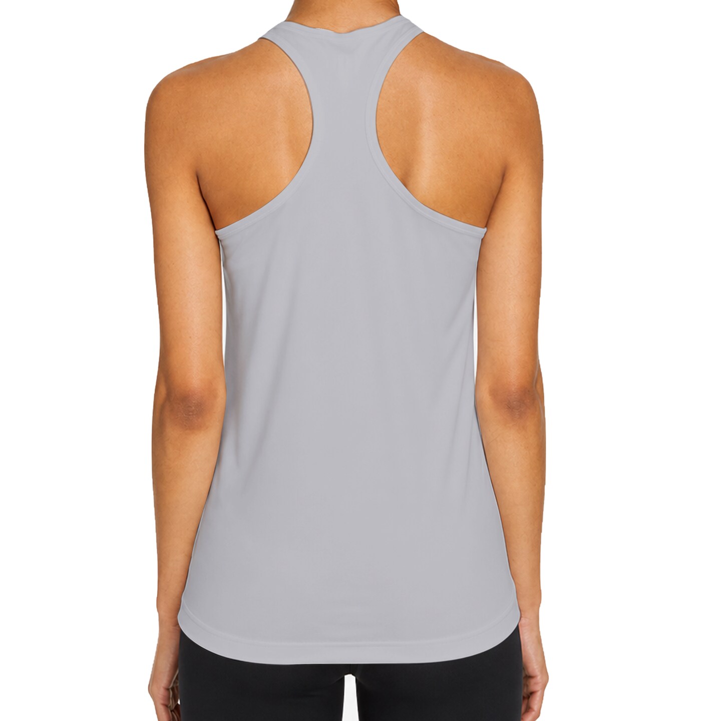 Team 365 Women's Zone Performance Racerback Tank, Athletic Gym Polyester Tank Top