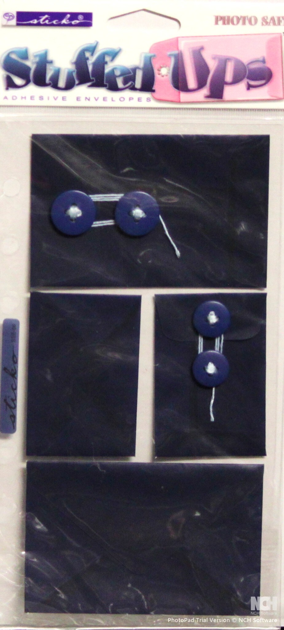 Sticko Stuffed Ups Blue Envelopes Stickers | Michaels