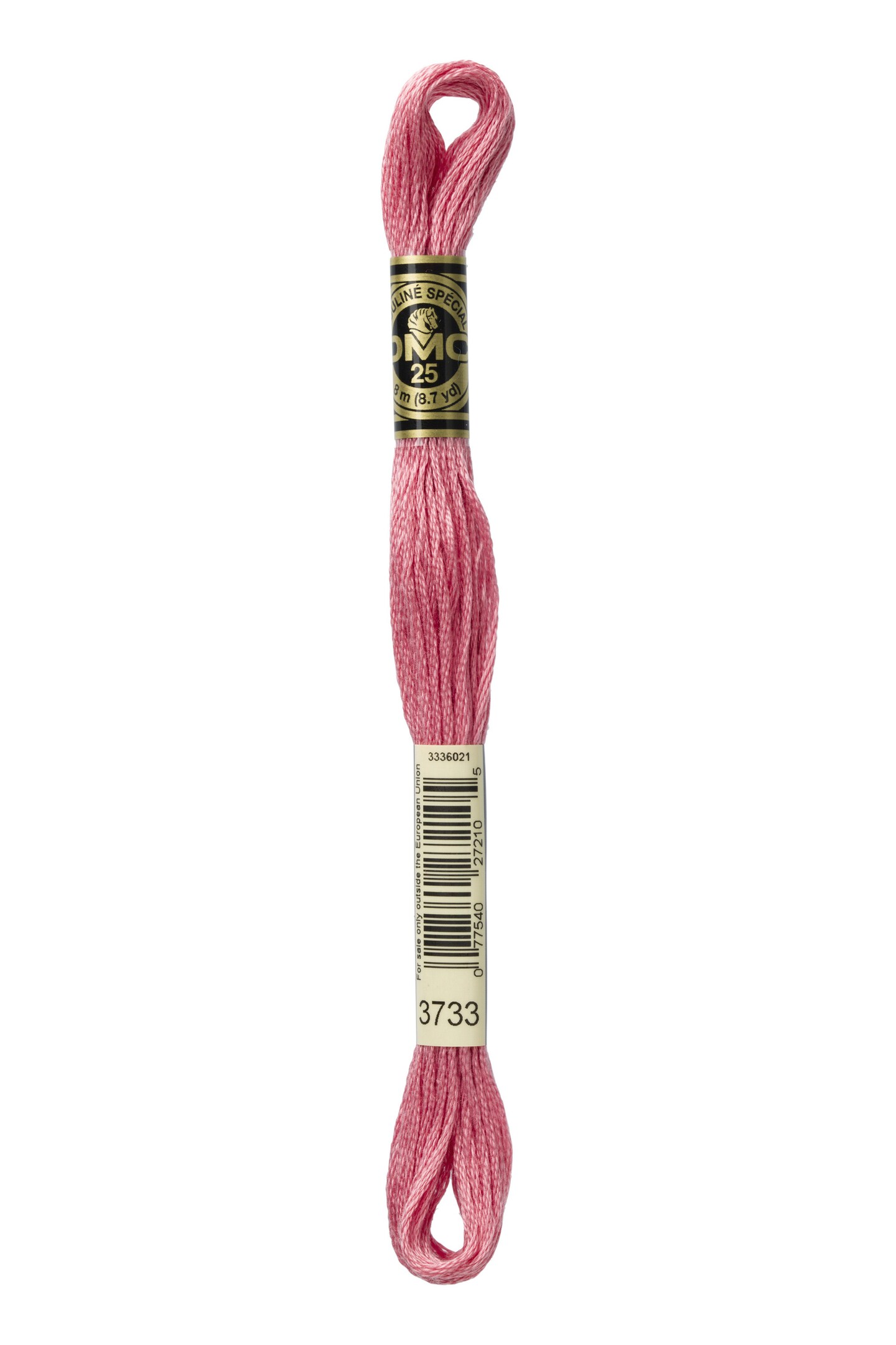 DMC® - 3733 -- (Pink Hollyhock)-- Six-Strand Embroidery Floss Skein