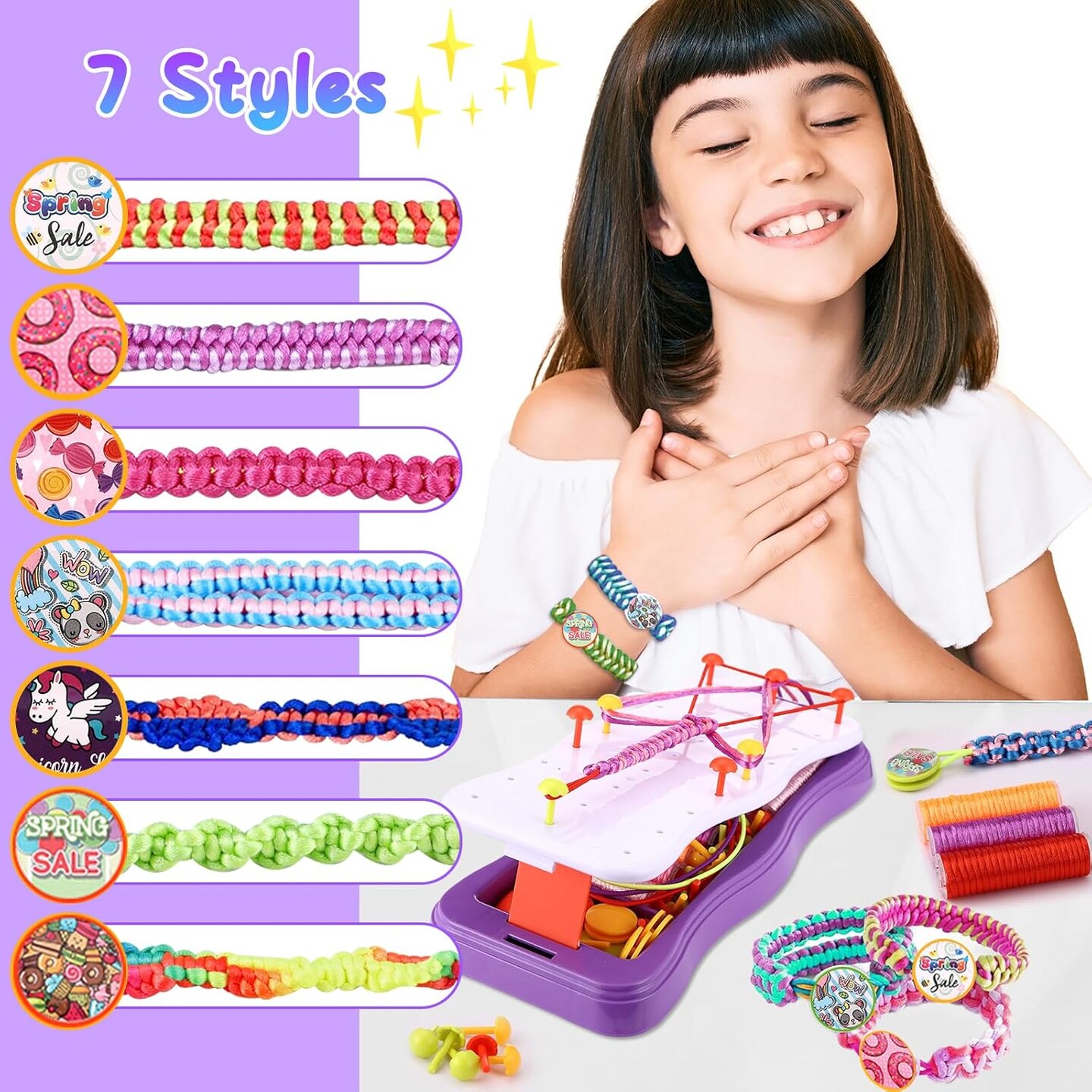 2024 Christmas Gifts for Girls Age 8 9 10 11 12, Stocking Stuffer (Purple)