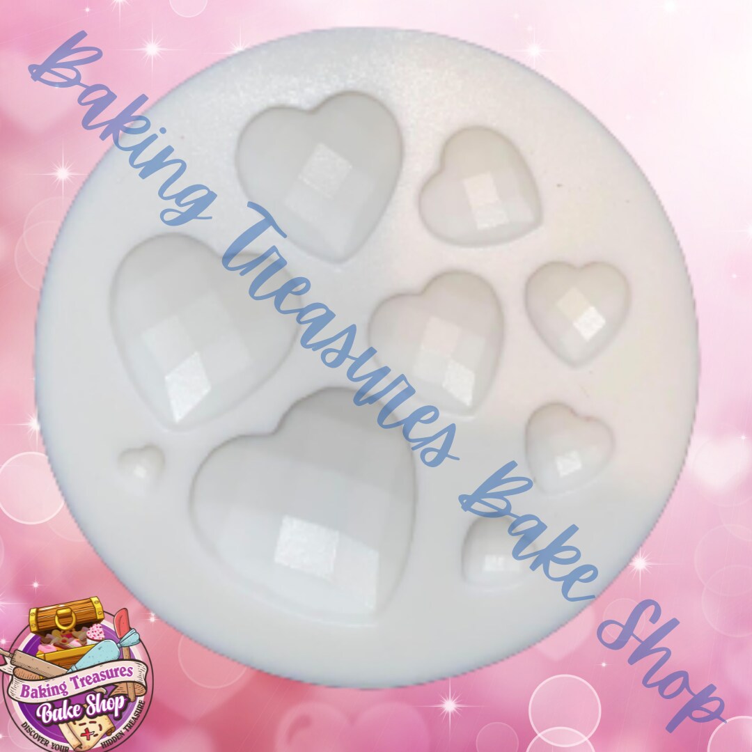 Heart Gem Silicone Molds (9 CT SET)